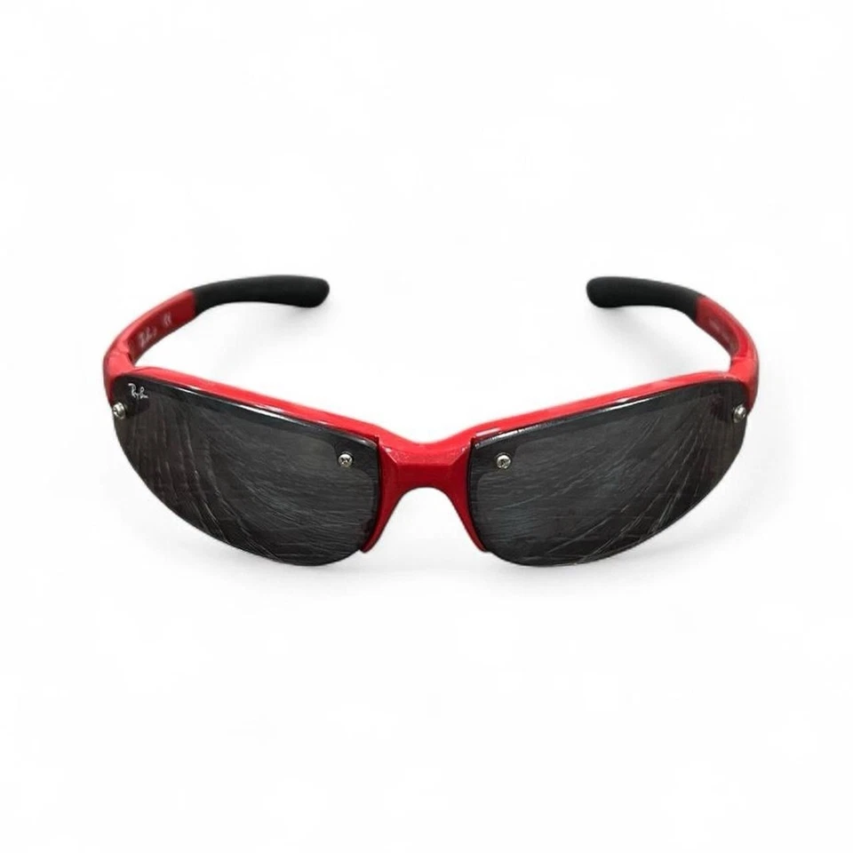 Gafas de sol Ray-Ban rojas deportivas protectoras Foto 2 de 4