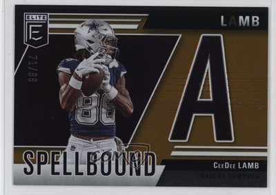 2024 Panini Donruss Elite Spellbound Orange 71/99 CeeDee Lamb #32 04uh