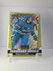 2024-25 O-Pee-Chee Platinum - Marquee Rookies Macklin Celebrini #263 Neon Yellow
