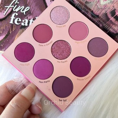 New Boxed ColourPop Fine Feathered Palette Full Size 9 g~Discontinued