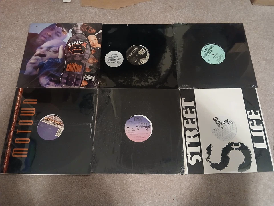 Lot Of 36- Rap, Hip Hop, Other 12"vinyl Records,Never Opened, Mostly 1990's 06 - Image 3 of 4