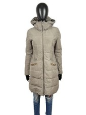 Trussardi Parka con Cappuccio Beige Giubbotto Donna Taglia 42  S
