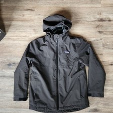  189 Patagonia 4 in 1 Everyday Jacket BLACK H2No Waterproof Shell Fleece Youth L