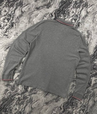 Moncler Maglia Polo Manica Lunga Shirt Long Sleeve Logo Men Size