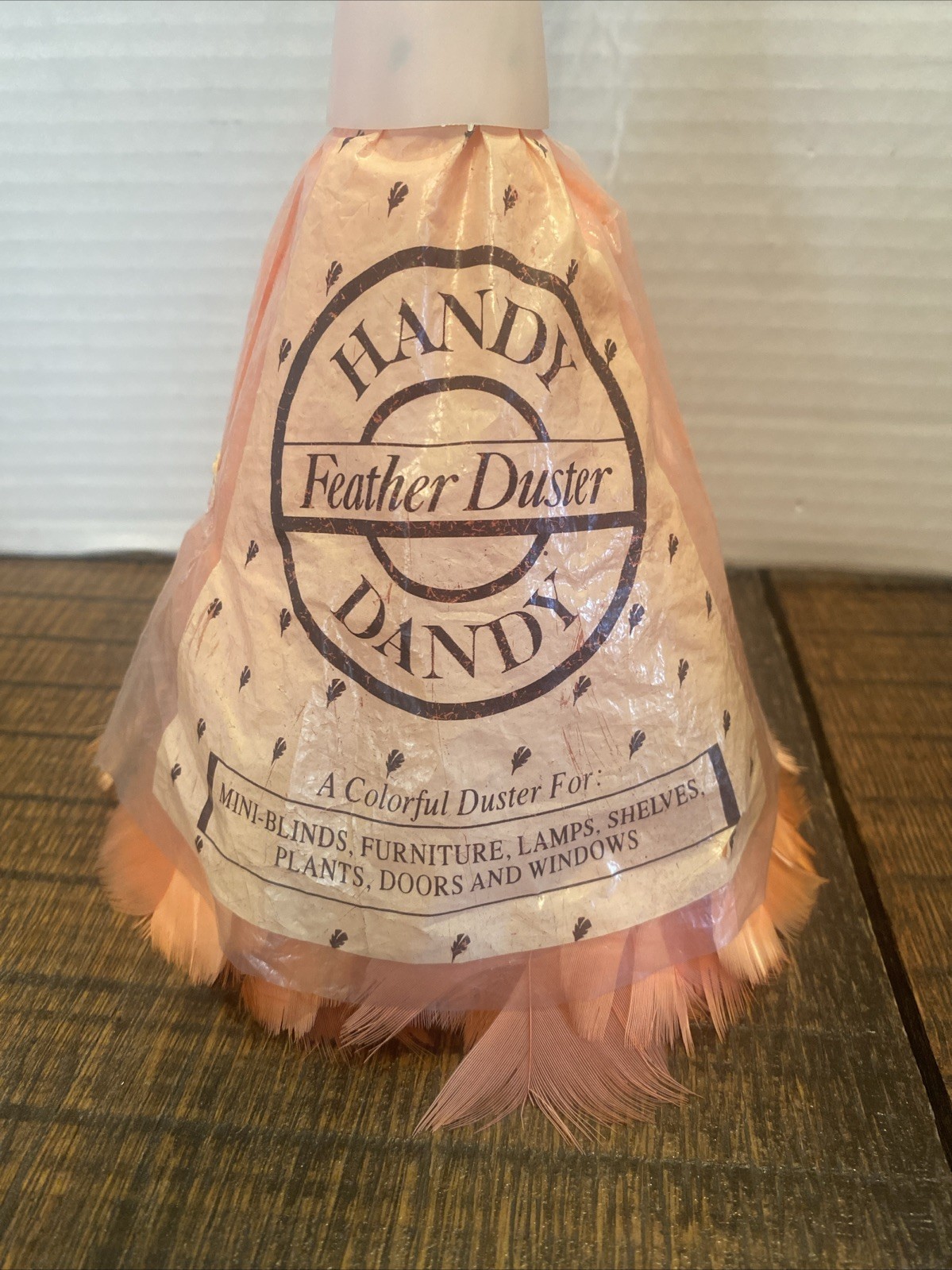 HANDY DANDY Vintage Feather Duster Prop Maid House Keeper Retro