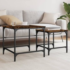 Nesting Coffee Table, Nesting Coffee Tables, Tavolino Impilabile vidaXL