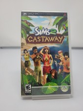 The Sims 2 Castaway Sony PSP UMD - CIB Manual & Tested