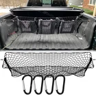 For Ram 1500 2500 3500 60"x18" Truck Trunk Bed Elastic Cargo Net Storage Mesh