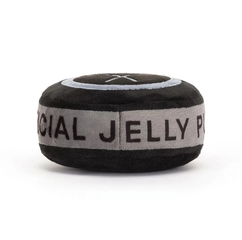 New Jellycat Amuseables Sports Ice Hockey Puck Soft Plush Stuffed Toy Gift 3 in - Image 2 of 4