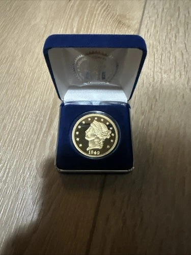 1849 Liberty $20 Gold Tribute Coin National Collectors Mint