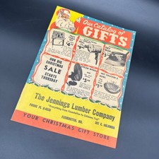 Vintage 1950s Christmas Gift Catalog Kitsch D...