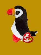 Ty Beanie Baby Puffer   KR Tag, PVC Pellets, No Style No., Fareham UK   Mint
