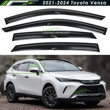For 2021-2024 Toyota Venza Jdm 3d Mugen Style Window Visors Rain Guard Deflector