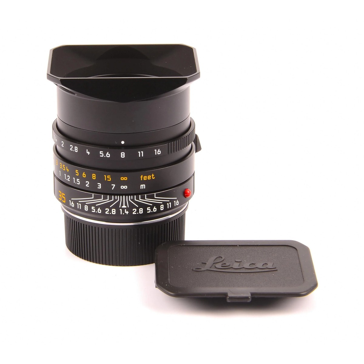 LEICA 35MM F1.4 SUMMILUX-M ASPH BLACK FLE + BOX 11663 #2731 | eBay