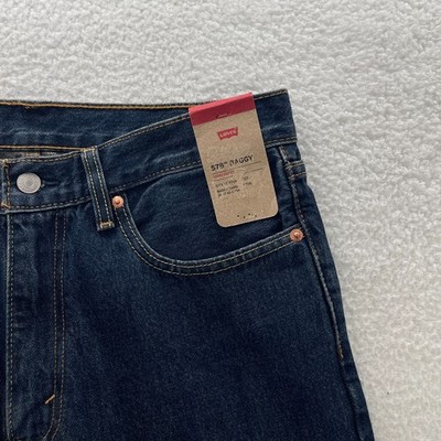 Levis Jeans Mens 30x32 Blue 578 Baggy Dark Wash Denim Y2K Skater