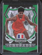 Killian Hayes #92 Green 2020 Panini Prizm Draft Picks Collegiate *HOT*