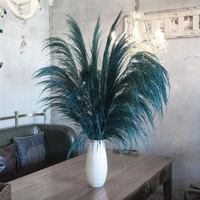 Pampas Grass Decor Tall,Long Pampas, Large Pompas Floral, Elegant Feather Flower