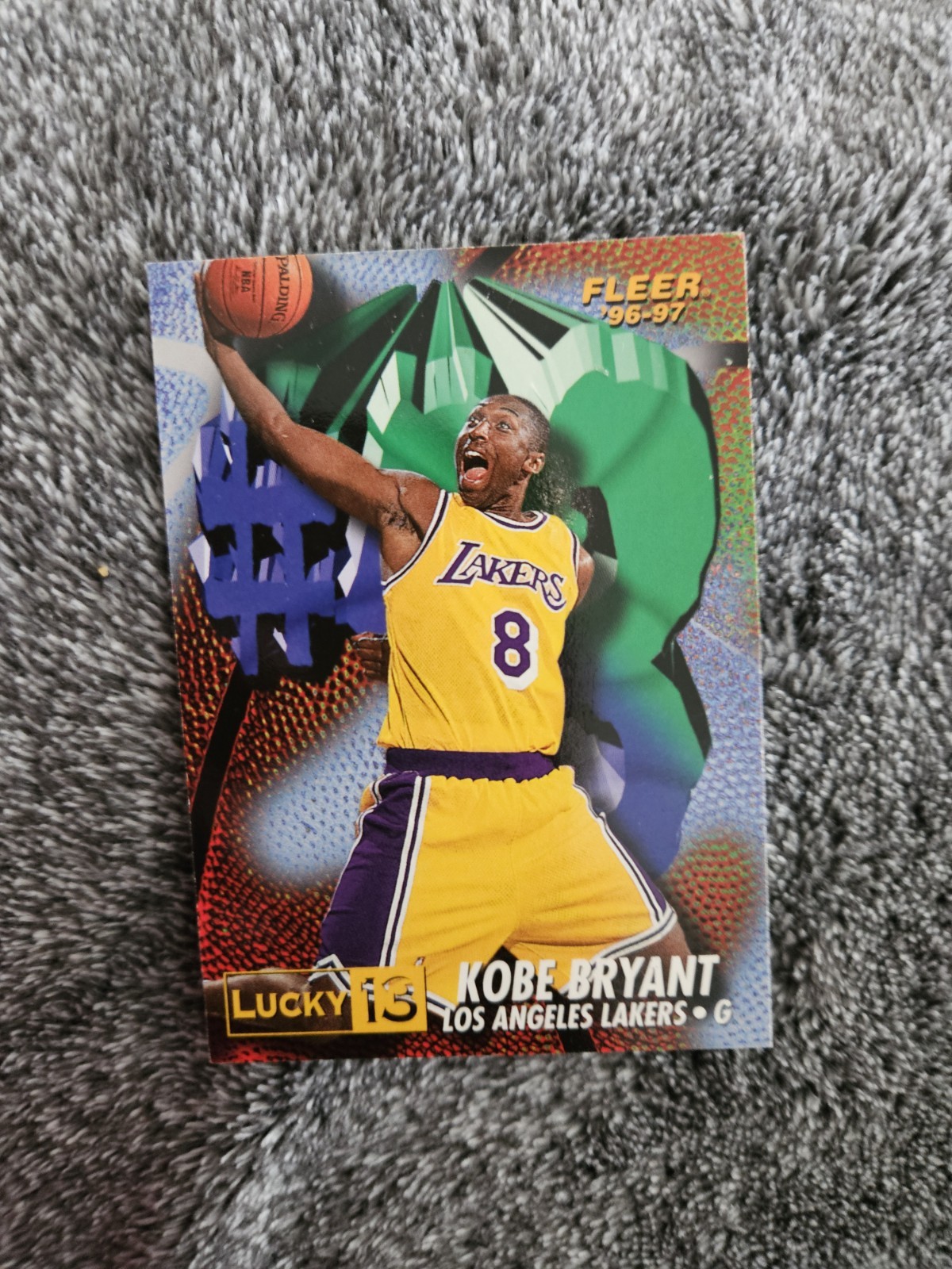 Kobe Bryant 1996 Fleer #13 Lucky 13 Price Guide - Sports Card Investor