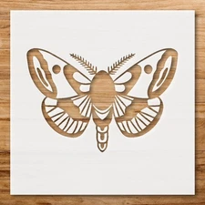 Butterfly Logo Symbol Stencil for Creative Projects and Custom Painting - Ste…