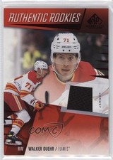 2023-24 Upper Deck SP Game Used Authentic Rookies Jersey Walker Duehr #254 b8c
