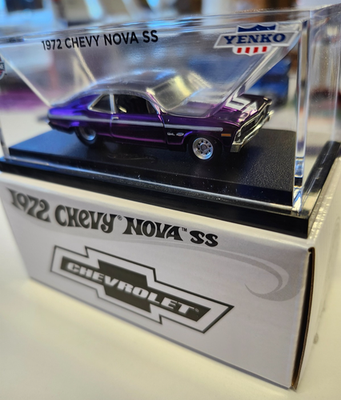 Hot Wheels Red Line Club Yenko 1972 Chevy Nova SS In Purple | eBay