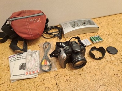 Canon Powershot SX 10 IS Digitalkamera 10.0 MP Schwarz getestet