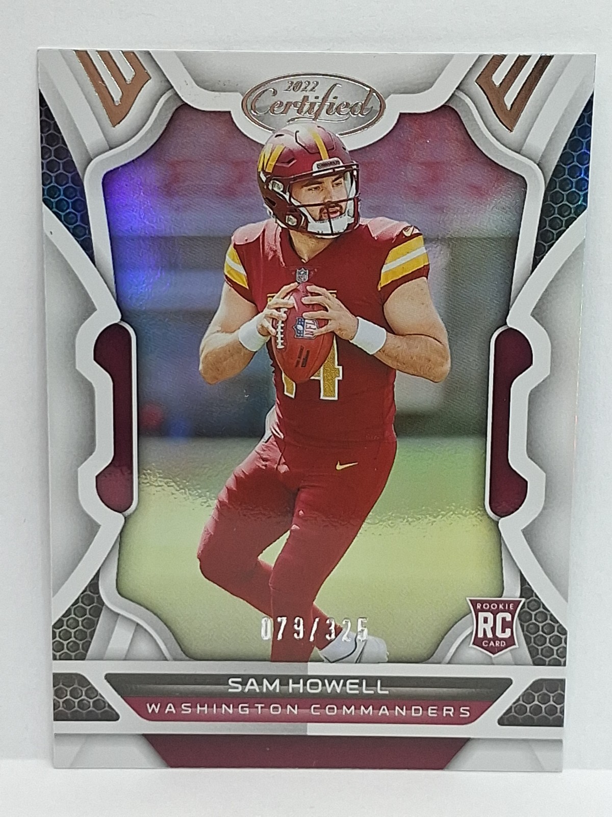 2022 Panini Certified - Rookies Sam Howell #106 Mirror /325 (RC) (O13)
