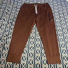 VUORI Sunday Performance Jogger Men Size XXL Burnt Sienna Athleisure EUC