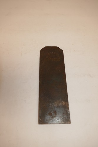 W Butcher Warranted Cast Steel 2” x 5.75 Plane Blade