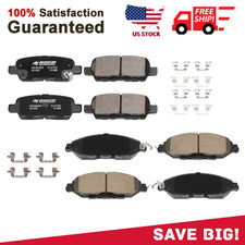 for Infiniti JX35 QX60 Nissan Murano Pathfinder Front Rear Ceramic Brake Pads
