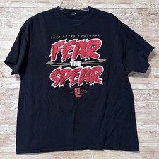 San Diego State SDSU Aztecs Shirt Fear The Spear 2012 Aztec Football Mens XL