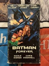 Warner Home Video Batman Forever VHS 1995 PG-13 NTSC Full Screen Val Kilmer