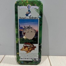 Vintage Studio Ghibli My Neighbor Totoro Tin Pencil Case Rare Showa Collectible