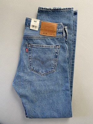 NWT Levi s Premium 501 Slim Taper  Drive Away  Selvedge Denim-Men Jeans ST 32x34