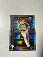 2025 Topps Chrome - Alec Bohm #57 Sepia Refractor Philadelphia Phillies