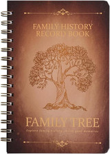 Family History Book: A Record of Our Family Tree, Includes Genealogy Charts, Roo