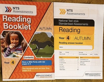  NTS Assessment READING YEAR 4 AUTUMN with answers