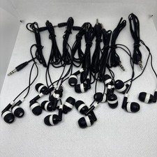 3.5mm In-ear Earbuds Headphones - Wired AUX Jack Earphone qty 9 