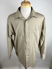 Arrow Wrinkle Free Mens Size 17.5-32/33 Long Sleeve Button Up Shirt-1567