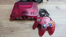 Nintendo 64 Watermelon Red Console PAL N64 Funtastic