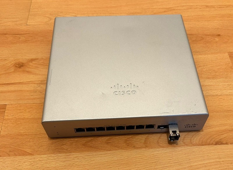 Cisco Meraki MS120-8FP Cloud Managed 8 Port 1Gbps 124W PoE Switch