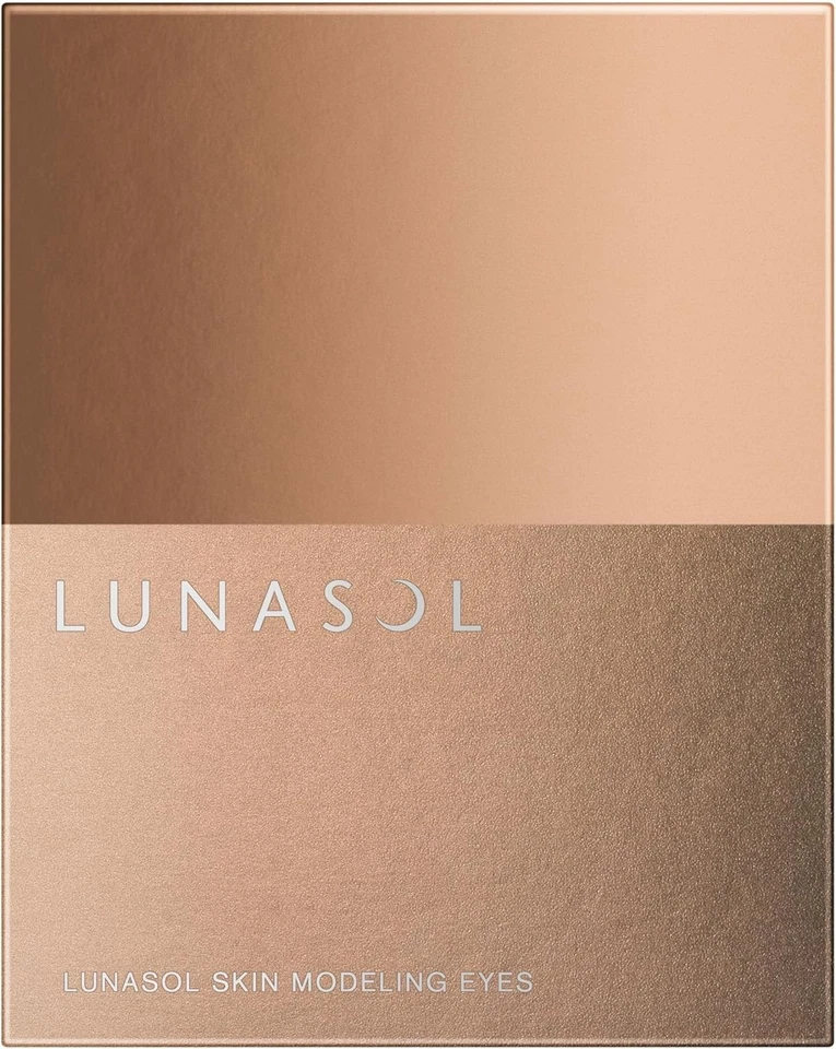 LUNASOL 4-kit Eye Shadow Skin Modeling Eyes #01 Beige Beige Make Up Shadow JAPAN - Image 3 of 4
