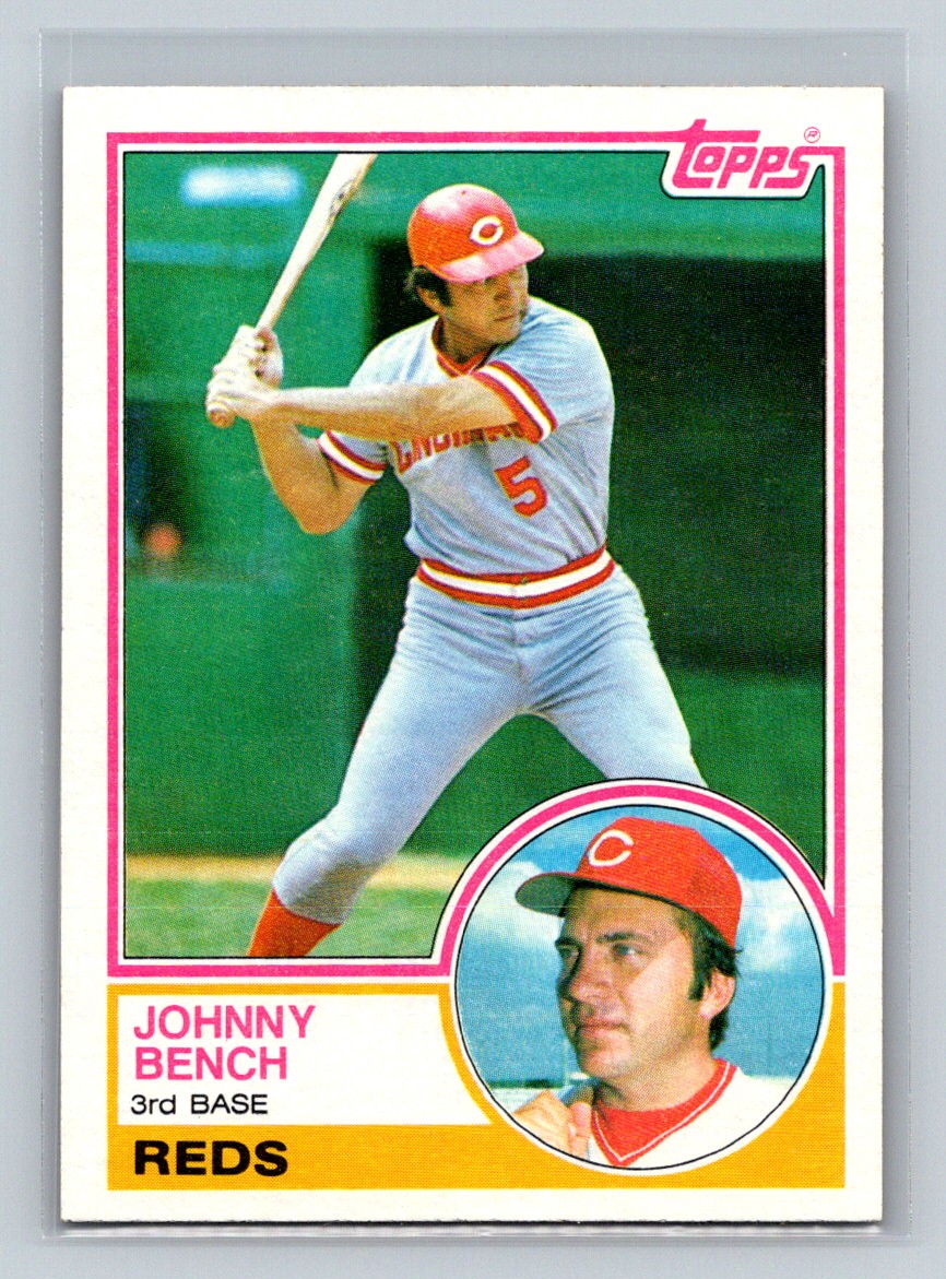 1983 Topps #60 Johnny Bench