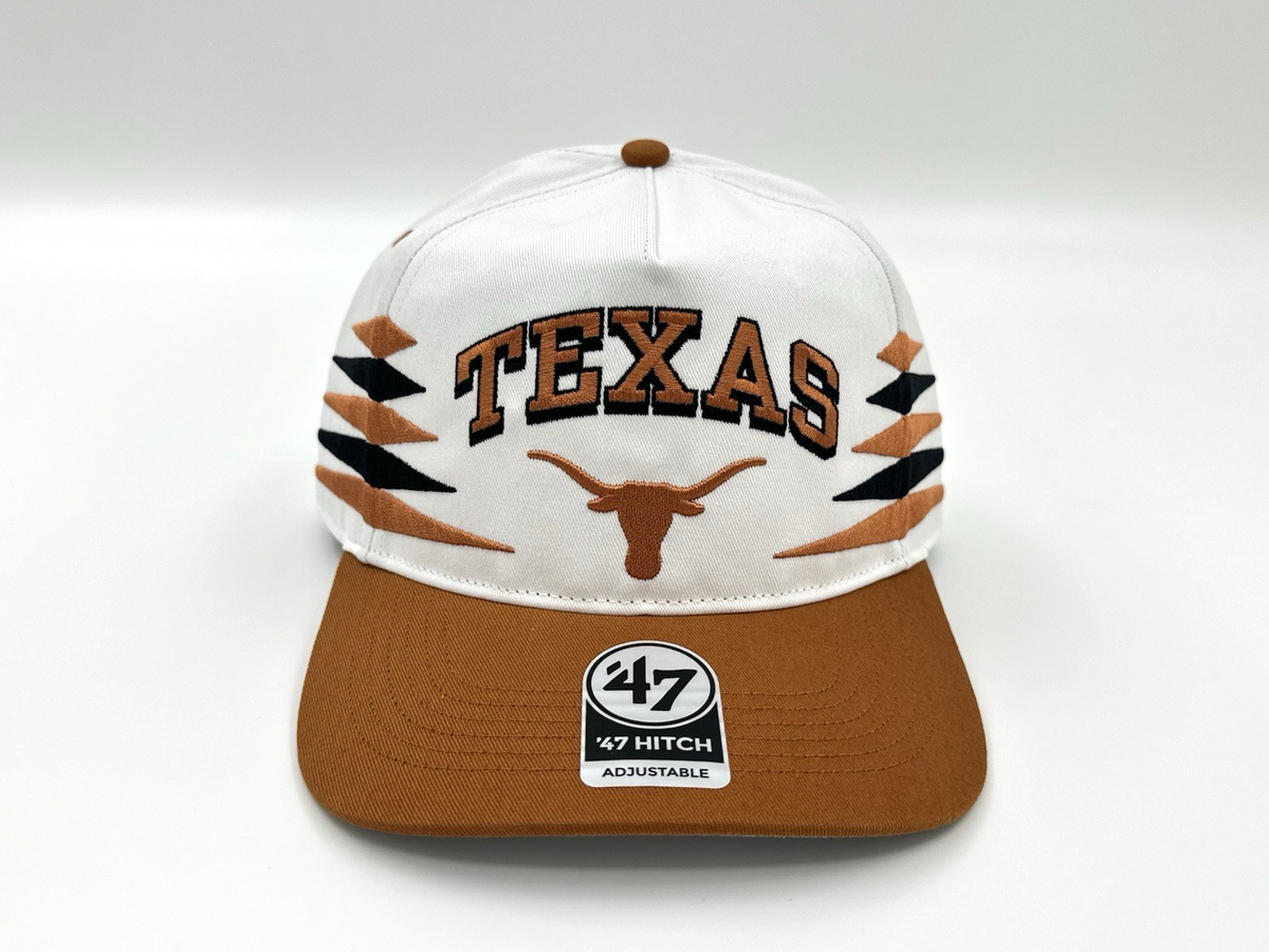 Texas Longhorns '47 Diamond Cut Hitch Snapback Hat Orange Retro
