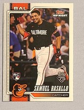 2026 Topps Series 1 Samuel Basallo #BB19 RC Baltimore Orioles RIP NIGHT