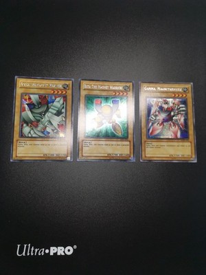 Yu-Gi-Oh Alpha + Beta + Gamma Magnetkrieger DOR-G001 + E002 + G003 Secret Rare