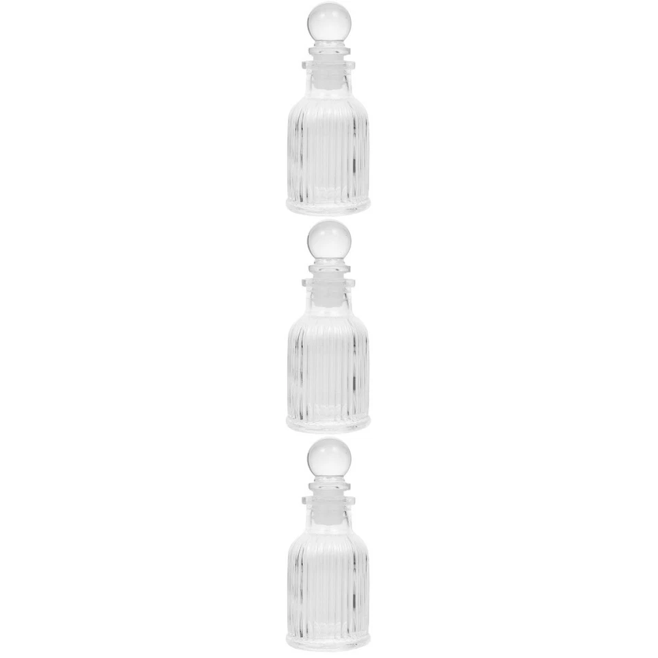  3 PCS Deko Flaschen Mini-schnapsflaschen Kleine Dekorative Glasflaschen - Bild 3 von 4