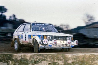 Henri Toivonen Fred Gallagher Talbot Sunbeam Lotus Portugal Rally - Old Photo 1