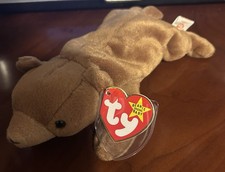 Ty 4010 Beanie Babie Cubbie Plush Toy PVC Pellets Tag Errors