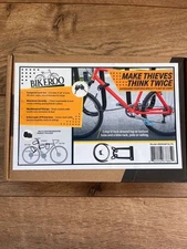 Bikeroo Bike Lock Set with U-Lock, Steel Cable, Mount, and Keys, Weatherproof